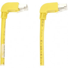 Black Box SpaceGAIN CAT.6 S/FTP Patch Network Cable - 10 ft Category 6 Network Cable for Network Device, Switch, Desktop Computer - First End: 1 x RJ-45 Male Network - Second End: 1 x RJ-45 Male Network - 128 MB/s - Patch Cable - Shielding - Yellow EVNSL2