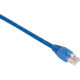 Black Box Cat.5e UTP Patch Network Cable - 5 ft Category 5e Network Cable for Network Device, Patch Panel - First End: 1 x RJ-45 Male Network - Second End: 1 x RJ-45 Male Network - Patch Cable - Gold Plated Contact - 24 AWG - Blue - 25 EVNSL81-0005-25PAK