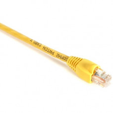 Black Box GigaBase Cat.5e UTP Patch Network Cable - 50 ft Category 5e Network Cable for Patch Panel, Wallplate, Network Device - First End: 1 x RJ-45 Male Network - Second End: 1 x RJ-45 Male Network - 1 Gbit/s - Patch Cable - Gold Plated Contact - CM - 2
