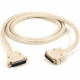 Black Box RS530 Serial Data Cable DB25M/DB25M 5Ft. - 5 ft Serial Data Transfer Cable - First End: 1 x DB-25 Male Serial - Second End: 1 x DB-25 Male Serial - Shielding - Black, Beige EVNT530-0005-MM