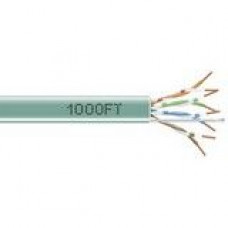 Black Box GigaBase 350 Cat.5e Bulk UTP Cable - Bare Wire - Bare Wire - 1000ft - Green - TAA Compliance EYN859A-PB-1000