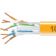 Black Box GigaTrue Cat.6 Network Cable - 1000 ft Category 6 Network Cable for Network Device - Bare Wire - Bare Wire - Orange - TAA Compliance EYN867B-PB-1000