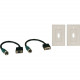 Tripp Lite Easy Pull Type-A Connectors - (F/F set of VGA with Faceplates) - RoHS Compliance EZA-VGAF-2