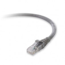 Belkin Cat. 6a Patch Cable - RJ-45 Male - RJ-45 Male - 3ft - Gray - TAA Compliance F2CP003-03GY-LS