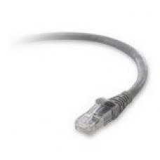 Belkin Cat.6a Patch Cable - RJ-45 Male - RJ-45 Male - 10ft - Gray - TAA Compliance F2CP003-10GY-LS