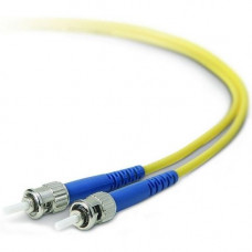 Belkin Fiber Optic Duplex Patch Cable - ST Male - ST Male - 3.28ft - Yellow - TAA Compliance F2F80200-01M