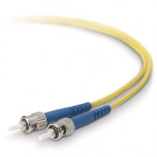 Belkin Duplex Fiber Optic Patch Cable - ST Male - ST Male - 9.84ft - TAA Compliance F2F80200-03M