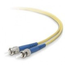 Belkin Fiber Optic Duplex Patch Cable - ST Male - ST Male - 32.81ft - Yellow F2F80200-10M