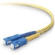 Belkin Fiber Optic Duplex Patch Cable - SC Male - SC Male - 32.81ft - Yellow - TAA Compliance F2F80277-10M