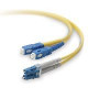 Belkin Fiber Optic Duplex Patch Cable - LC Male - SC Male - 32.81ft - Yellow - TAA Compliance F2F802L7-10M