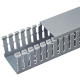 PANDUIT 6ft Panduct Type F - Narrow Slot Wiring Duct - Light Gray - 6 Pack - TAA Compliance F2X1.5LG6
