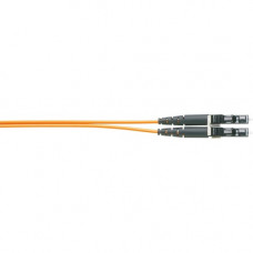 Panduit Fiber Optic Duplex Patch Network Cable - Fiber Optic Network Cable for Network Device - First End: 2 x LC Male Network - Second End: 2 x LC Male Network - Patch Cable - Orange - 1 Pack - TAA Compliance F52ERLNLNSNM010