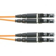 Panduit Fiber Optic Duplex Patch Network Cable - 98.43 ft Fiber Optic Network Cable for Network Device - First End: 2 x LC Male Network - Second End: 2 x LC Male Network - Patch Cable - Orange - 1 Pack F62ELLNLNSNM030