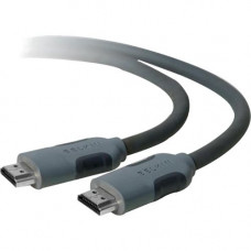 Belkin HDMI Audio/Video Cable - 6 ft HDMI A/V Cable for Audio/Video Device - HDMI Male Digital Audio/Video - HDMI Male Digital Audio/Video - TAA Compliance F8V3311B06-CL2