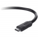 Belkin HDMI Cable - 12 ft HDMI A/V Cable for Audio/Video Device - HDMI Digital Audio/Video - HDMI Digital Audio/Video - Black F8V3311B12