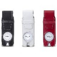 Belkin Classic Leather Case 3pk for iPod Shuffle - Top-loading - Leather - Black, White, Red F8Z017