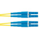 Panduit Fiber Optic Duplex Patch Network Cable - 137.80 ft Fiber Optic Network Cable for Network Device - First End: 2 x SC/APC Male Network - Second End: 2 x SC/APC Male Network - Patch Cable - 9/125 &micro;m - Yellow - 1 - TAA Compliance F923RANSNSN