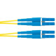 Panduit Fiber Optic Duplex Patch Network Cable - 10 ft Fiber Optic Network Cable for Network Device - First End: 2 x LC Male Network - Second End: 2 x LC Male Network - Patch Cable - 9/125 &micro;m - Yellow - 1 Pack - TAA Compliance F92ELLNLNSNM003