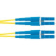 Panduit Fiber Optic Duplex Network Cable - 49 ft Fiber Optic Network Cable - First End: 2 x LC Male Network - Second End: 2 x LC Male Network - Patch Cable - Yellow F92ELLNLNSNM015