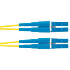 Panduit Fiber Optic Duplex Patch Network Cable - 39.37 ft Fiber Optic Network Cable for Network Device - First End: 2 x LC Male Network - Second End: 2 x LC Male Network - Patch Cable - Yellow - 1 F92ELLNLNSNM012