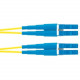 Panduit Fiber Optic Duplex Patch Network Cable - 144.36 ft Fiber Optic Network Cable for Network Device - First End: 2 x LC Male Network - Second End: 2 x LC Male Network - Patch Cable - Yellow - 1 - TAA Compliance F92ELLNLNSNM044