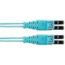 Panduit Fiber Optic Patch Network Cable - 46 ft Fiber Optic Network Cable for Network Device - LC Male Network - LC Male Network - Patch Cable - Aqua - 1 Pack - TAA Compliance FX2ERQ1Q1SNM014