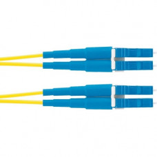 Panduit Fiber Optic Duplex Patch Network Cable - 134.51 ft Fiber Optic Network Cable for Network Device - First End: 2 x LC Male Network - Second End: 2 x LC Male Network - Patch Cable - Yellow - 1 - TAA Compliance F92ERLNLNSNM041