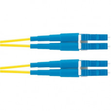 Panduit Fiber Optic Duplex Patch Network Cable - 144.36 ft Fiber Optic Network Cable for Network Device - First End: 2 x LC Male Network - Second End: 2 x LC Male Network - Patch Cable - Yellow - 1 F92ERLNLNSNM044