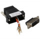 Black Box Modular Network Adapter - 1 Pack - 1 x DB-15 Male - 1 x RJ-45 Female Network - Black FA4515M-BK