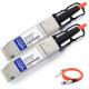 AddOn Finisar FCBN410QB1C10 Compatible TAA Compliant 40GBase-AOC QSFP+ to QSFP+ Direct Attach Cable (850nm, MMF, 10m) - 100% compatible and guaranteed to work - TAA Compliance FCBN410QB1C10-AO