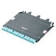 Panduit HD Flex FHC3XO-24H-10B Network Patch Panel - 12 Port(s) - 12 x Duplex - TAA Compliance FHC3XO-24H-10B