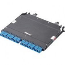 Panduit HD Flex FHCZO-24-10BN Network Patch Panel - 12 Port(s) - 12 x Duplex - TAA Compliance FHCZO-24-10BN