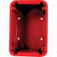 Bosch FMM-100WPBB-R Weatherproof Back Box (Red) - Red - Die-cast Metal FMM-100WPBB-R