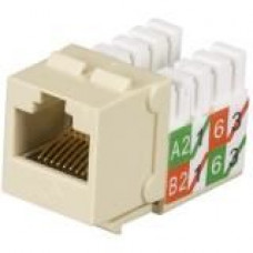 Black Box GigaTrue2 Network Connector - 25 Pack - 1 x RJ-45 Female - Ivory FMT632-R3-25PAK