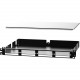 Panduit Opticom Fiber Tray - For Patch Panel - 1U Rack Height - Rack-mountable - Black FMTJW24
