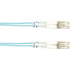 Black Box 10-GbE 50-Micron Multimode Value Line Patch Cable, LC-LC, 1-m (3.2-ft.) - 3.28 ft Fiber Optic Network Cable for Network Device - First End: 2 x LC Male Network - Second End: 2 x LC Male Network - Patch Cable - 50/125 &micro;m - Aqua - RoHS C