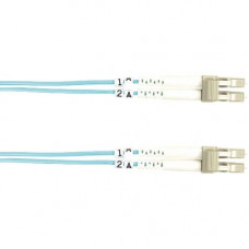 Black Box 10-GbE 50-Micron Multimode Value Line Patch Cable, LC-LC, 10-m (32.8-ft.) - 32.81 ft Fiber Optic Network Cable for Network Device - First End: 2 x LC Male Network - Second End: 2 x LC Male Network - Patch Cable - 50/125 &micro;m - Aqua - RoH