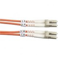 Black Box 50-Micron Multimode Fiber Optic Value Patch Cable, Duplex, Zipcord (Continued) - 16.40 ft Fiber Optic Network Cable for Network Device - First End: 2 x LC Male Network - Second End: 2 x LC Male Network - Patch Cable - 1 Pack - RoHS Compliance FO