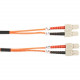 Black Box 62.5-Micron Multimode Value Line Patch Cable, SC-SC, 3-m (9.8-ft.) - 9.84 ft Fiber Optic Network Cable for Network Device - First End: 2 x SC Male Network - Second End: 2 x SC Male Network - Patch Cable - 1 Pack - RoHS Compliance FO625-003M-SCSC