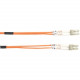 Black Box 62.5-Micron Multimode Value Line Patch Cable, LC-LC, 5-m (16.4-ft.) - 16.40 ft Fiber Optic Network Cable for Network Device - First End: 2 x LC Male Network - Second End: 2 x LC Male Network - Patch Cable - 62.5/125 &micro;m - RoHS Complianc