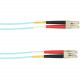 Black Box Fiber Optic Network Cable - 16.40 ft Fiber Optic Network Cable for Network Device - First End: 1 x LC Male Network - Second End: 1 x LC Male Network - Patch Cable - 50/125 &micro;m - Aqua - TAA Compliance FOCMP10-005M-LCLC-AQ