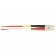 Black Box 7-m, SC-LC, 50-Micron, Multimode, Plenum, Red Fiber Optic Cable - 22.97 ft Fiber Optic Network Cable for Network Device - First End: 2 x SC Male Network - Second End: 2 x LC Male Network - Patch Cable - Red FOCMP50-007M-SCLC-RD
