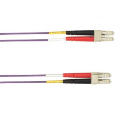 Black Box 15-m, LC-LC, 62.5-Micron, Multimode, Plenum, Violet Fiber Optic Cable - 49.21 ft Fiber Optic Network Cable for Network Device - First End: 1 x LC Male Network - Second End: 1 x LC Male Network - 128 MB/s - 62.5/125 &micro;m - Violet FOCMP62-