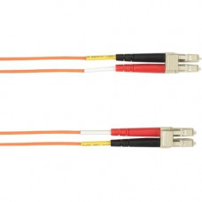 Black Box 5-m, LC-LC, 62.5-Micron, Multimode, Plenum, Orange Fiber Optic Cable - 16.40 ft Fiber Optic Network Cable for Network Device - First End: 1 x LC Male Network - Second End: 1 x LC Male Network - 128 MB/s - 62.5/125 &micro;m - Orange FOCMP62-0