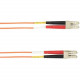 Black Box 30-m, LC-LC, 50-Micron, Multimode, Plenum, Orange Fiber Optic Cable - 98.43 ft Fiber Optic Network Cable for Network Device - First End: 1 x LC Male Network - Second End: 1 x LC Male Network - 128 MB/s - 50/125 &micro;m - Orange FOCMP50-030M
