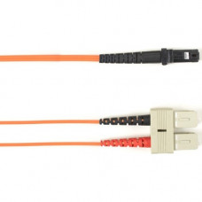 Black Box Duplex Fiber Optic Patch Network Cable - 6.56 ft Fiber Optic Network Cable for Network Device - First End: 2 x SC Male Network - Second End: 2 x SC Male Network - 1 Gbit/s - Patch Cable - 62.5/125 &micro;m - Orange - TAA Compliant FOCMR62-00