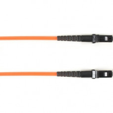 Black Box Duplex Fiber Optic Patch Network Cable - 9.84 ft Fiber Optic Network Cable for Network Device - First End: 1 x MT-RJ Network - Second End: 1 x MT-RJ Network - 128 MB/s - Patch Cable - 62.5/125 &micro;m - Orange - TAA Compliant FOCMR62-003M-M