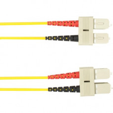 Black Box 15-m, SC-SC, 62.5-Micron, Multimode, Plenum, Yellow Fiber Optic Cable - 49.21 ft Fiber Optic Network Cable for Network Device - First End: 1 x SC Male Network - Second End: 1 x SC Male Network - 128 MB/s - 62.5/125 &micro;m - Yellow FOCMP62-
