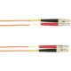 Black Box 10-m, LC-LC, 62.5-Micron, Multimode, PVC, Orange Fiber Optic Cable - 32.81 ft Fiber Optic Network Cable for Network Device - First End: 2 x LC Male Network - Second End: 2 x LC Male Network - Patch Cable - Orange FOCMR62-010M-LCLC-OR