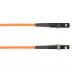 Black Box Fiber Optic Patch Network Cable - 26.30 ft Fiber Optic Network Cable for Network Device - First End: 1 x MT-RJ Male Network - Second End: 1 x MT-RJ Male Network - 10 Gbit/s - Patch Cable - LSZH - 62.5/125 &micro;m - Orange - TAA Compliant FO
